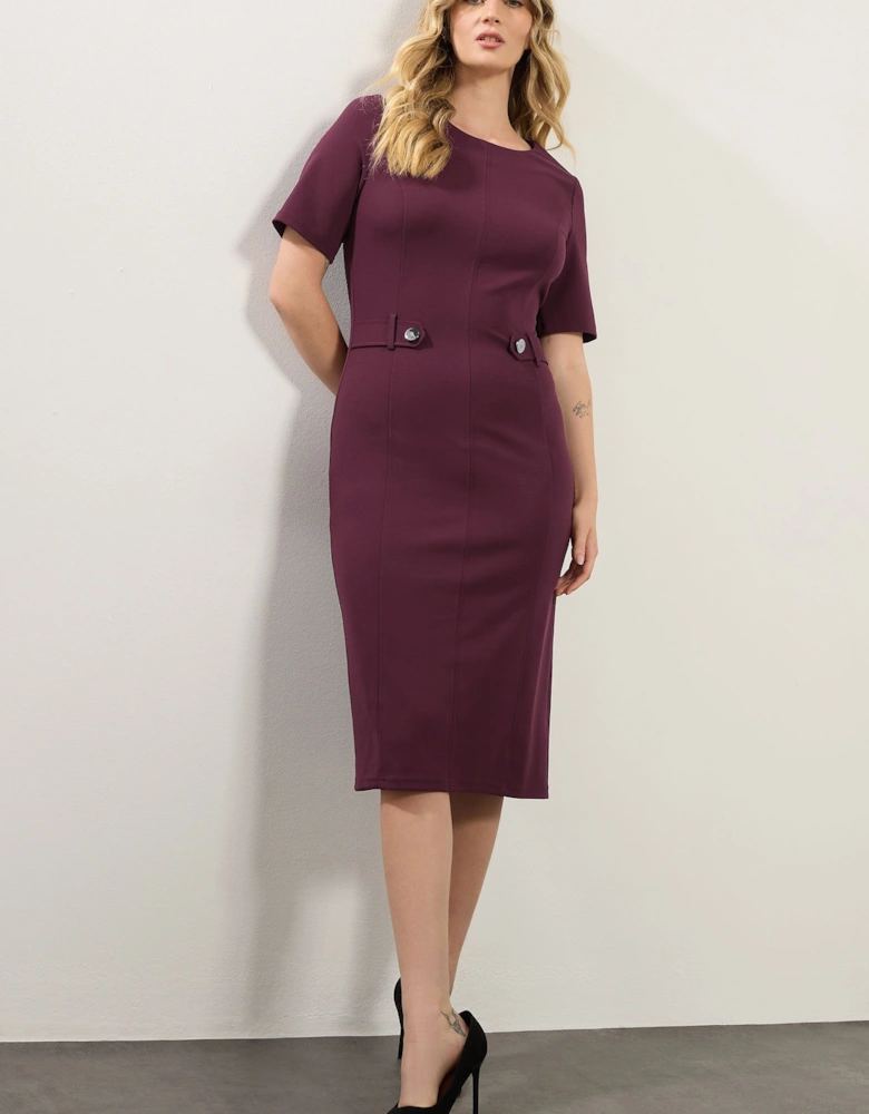 Tall Tailored Midi Dress