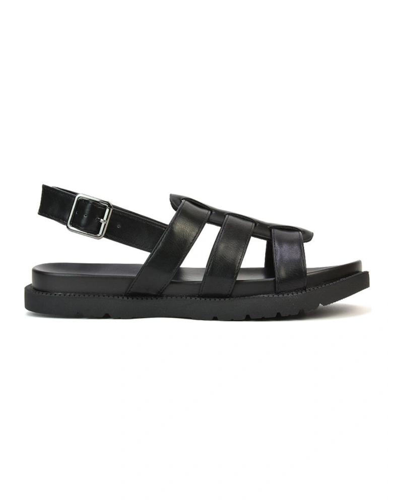 'Gayna'  Cleated Sole Strappy Open Toe Gladiator Platform Sandals