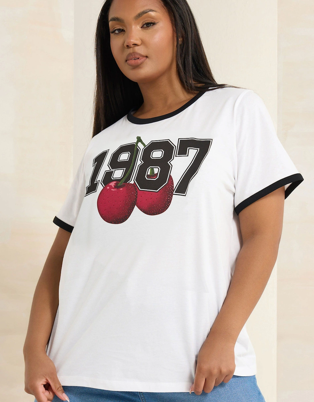 Cherry Print Short Sleeve T-Shirt, 2 of 1