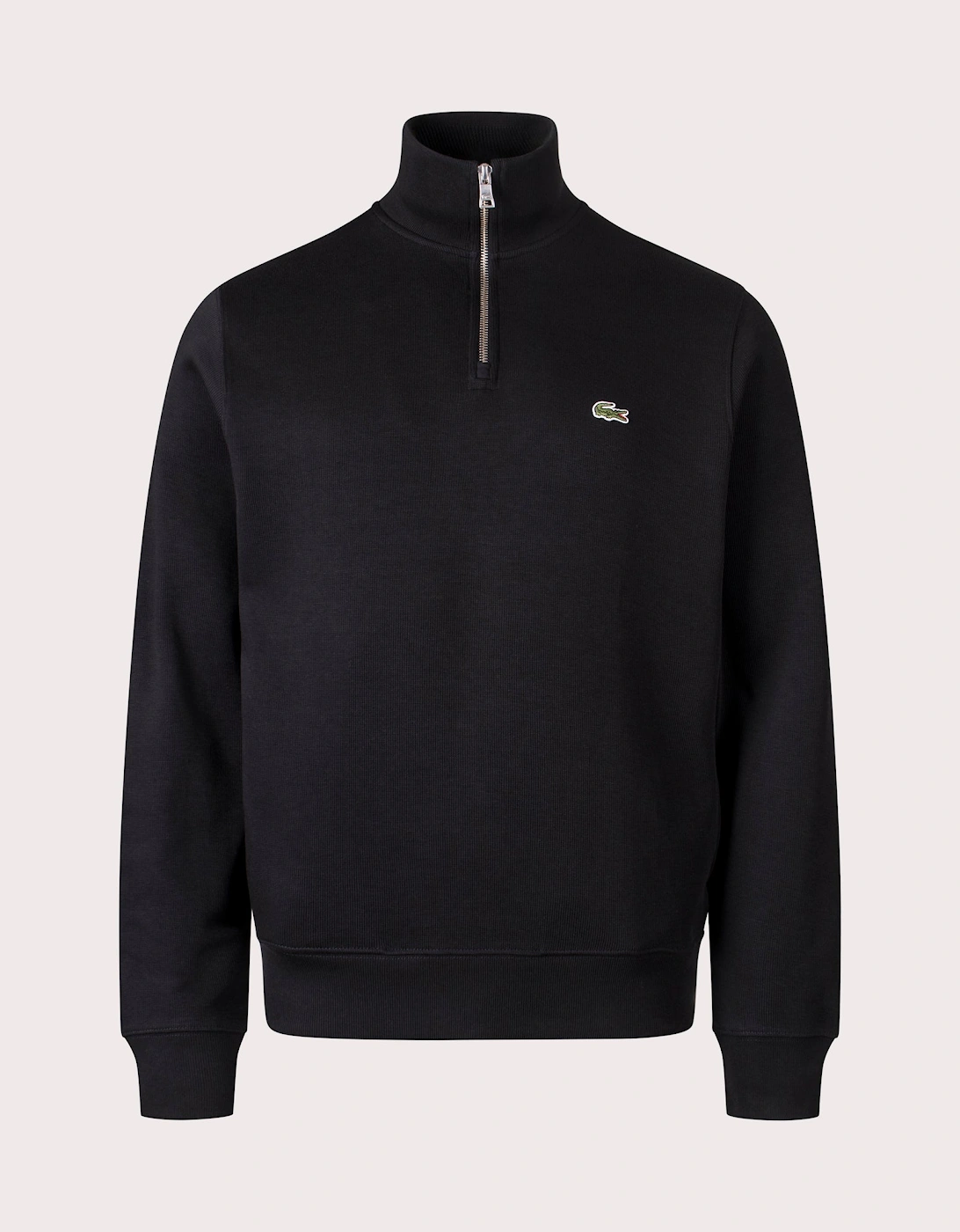 Quarter Zip Croc Logo Sweatshirt, 7 of 6