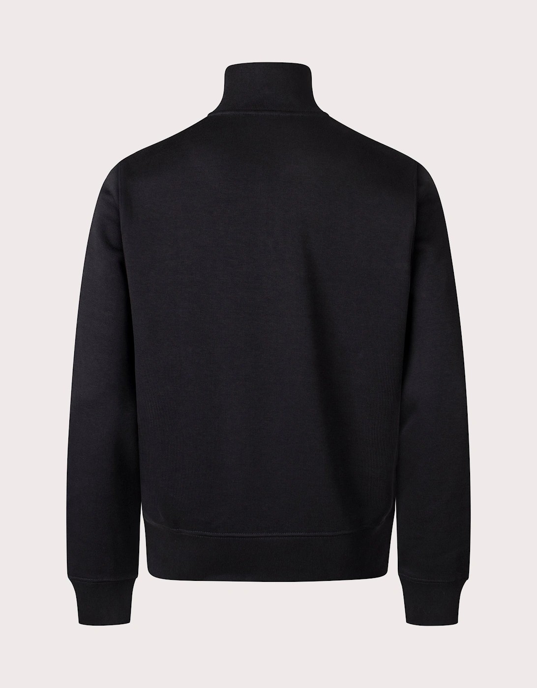 Quarter Zip Croc Logo Sweatshirt