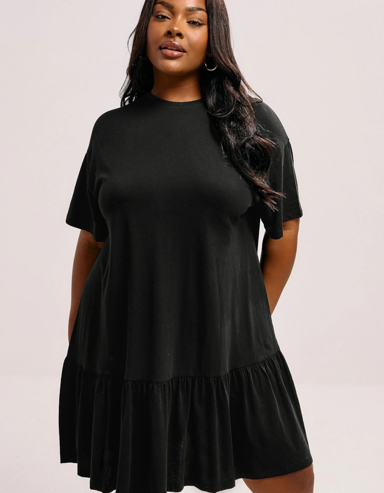 Peplum Mini Dress