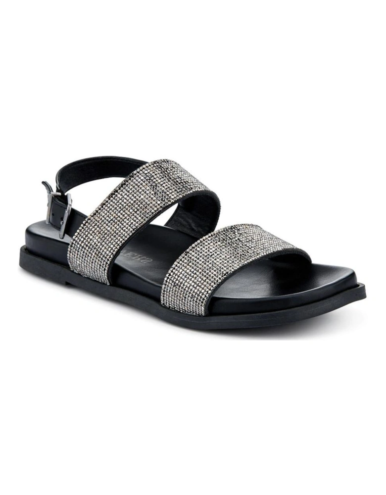 Buckled Slingback Sandals