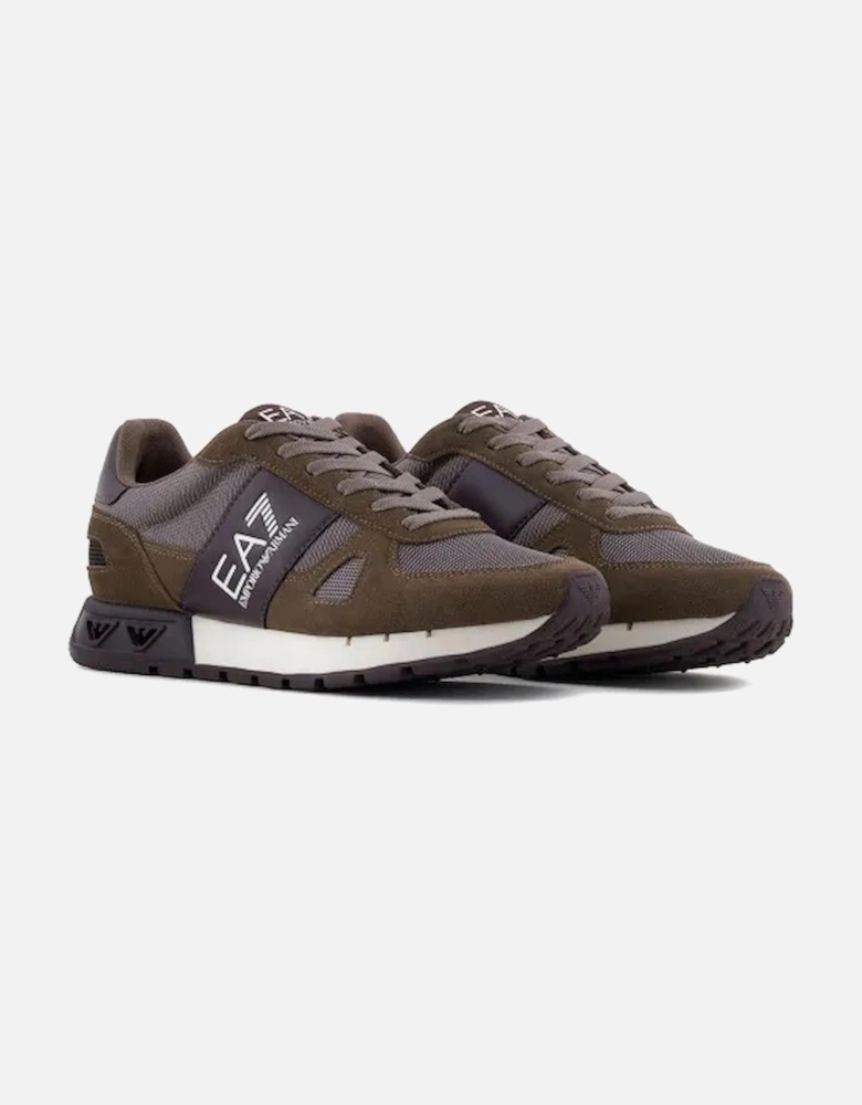 Black & White Legacy Sneaker - Morello / Blackbean