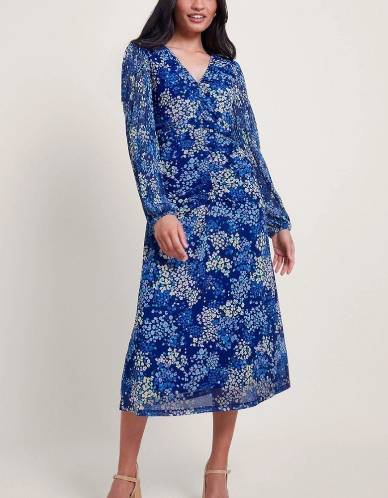 Micola Print Mesh Dress