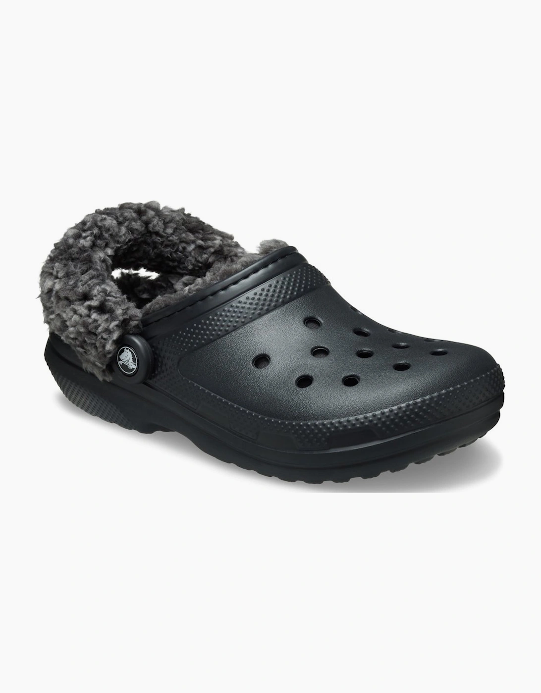 Crocs Men's Classic Fleece Lined Mens Clog - Black - Size: 11