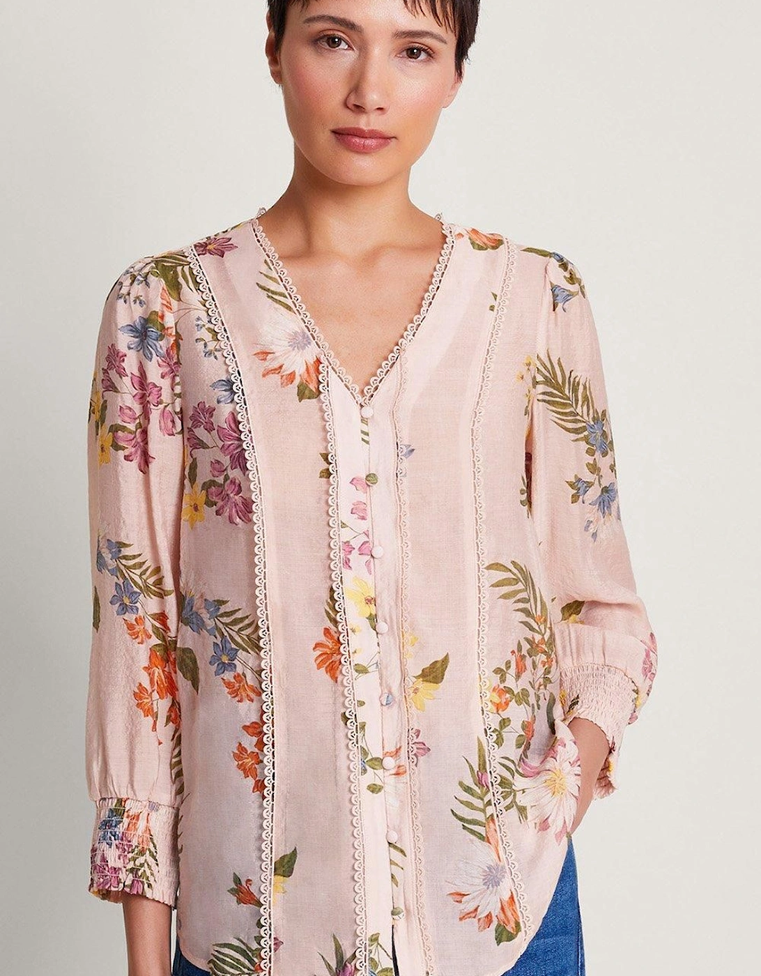 Jaquetta Floral Blouse, 2 of 1