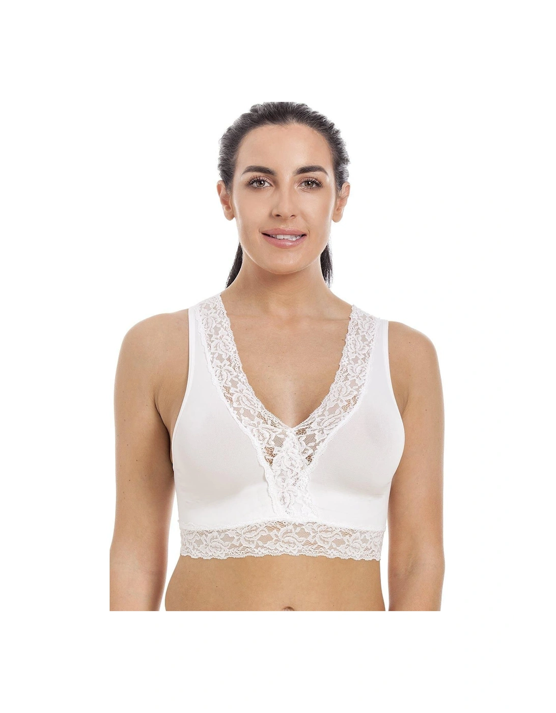 Seamfree Lace Maternity Sleeping Bra, 2 of 1