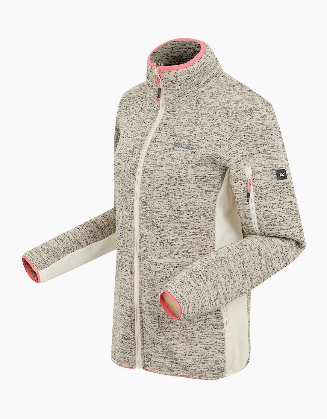 Regatta (16 Uk, Light Vanilla/Peach Bloom) Womens/Ladies Ralina Fleece Jacket - Image 3