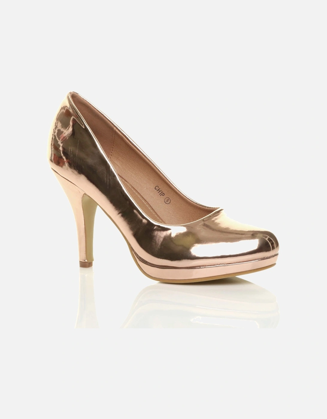 High  Heel  Patent Court Shoes, 2 of 1