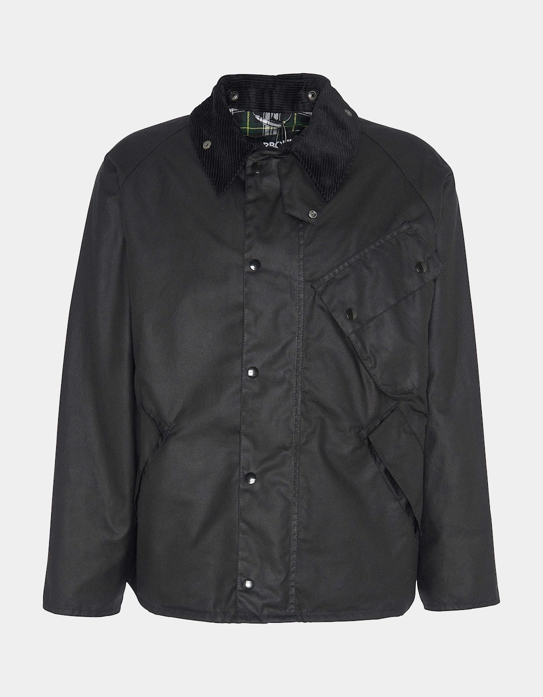 A7 Pacemaster Mens Wax Jacket - Black