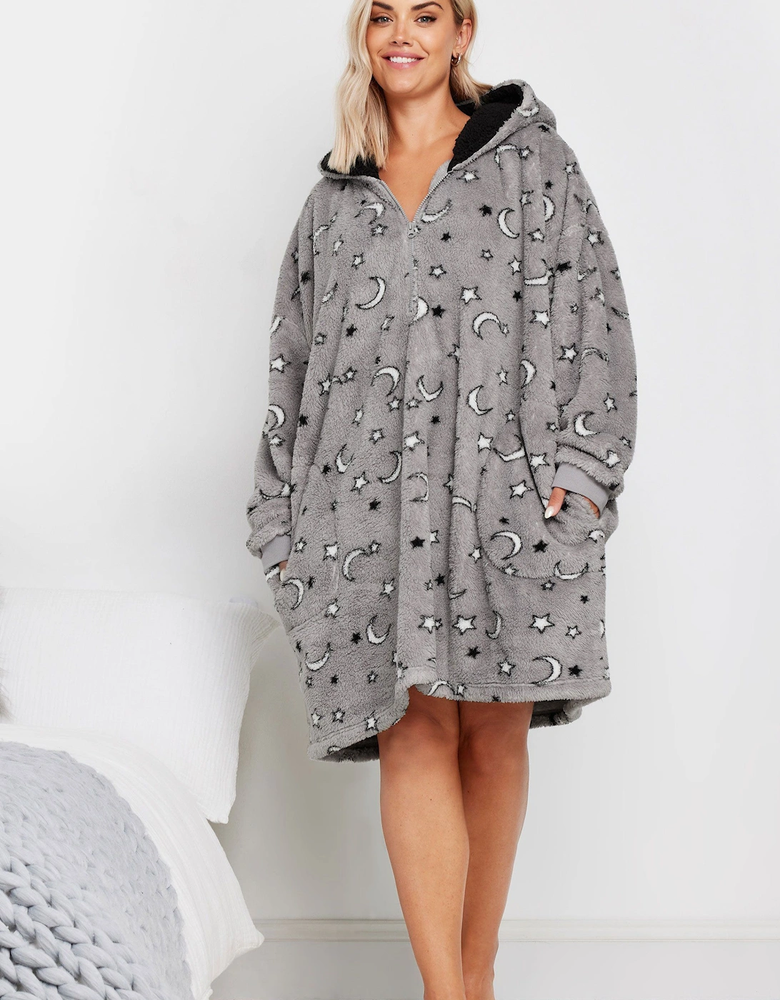 Oversized Blanket Hoodie, 2 of 1