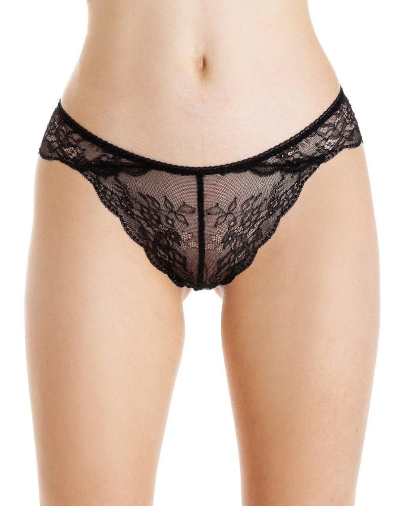 Three Pack Lace Brazilian Briefs