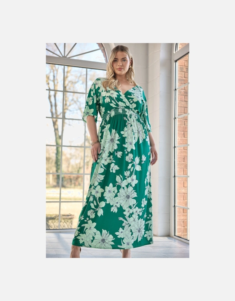 Floral Print Maxi Dress
