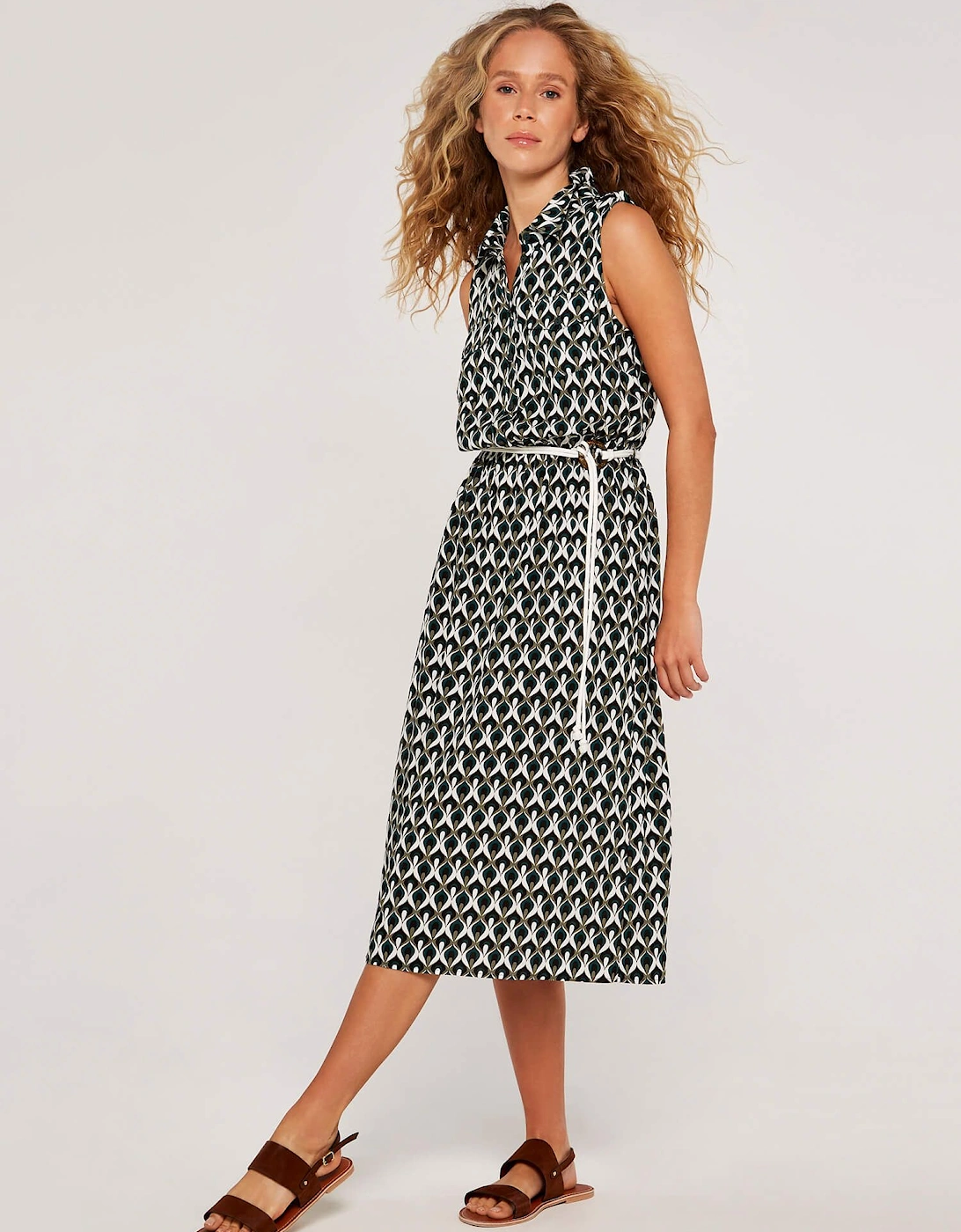 Geo Drops  Shirt Dress, 2 of 1