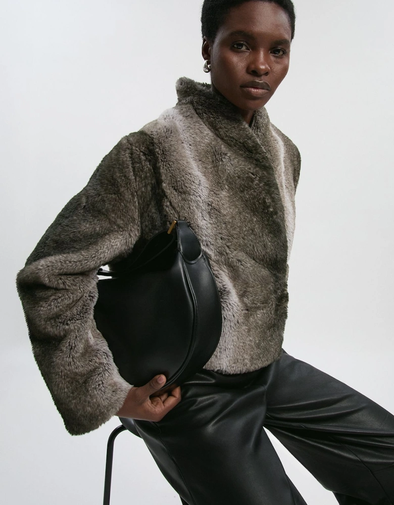 Faux Fur Short Coat