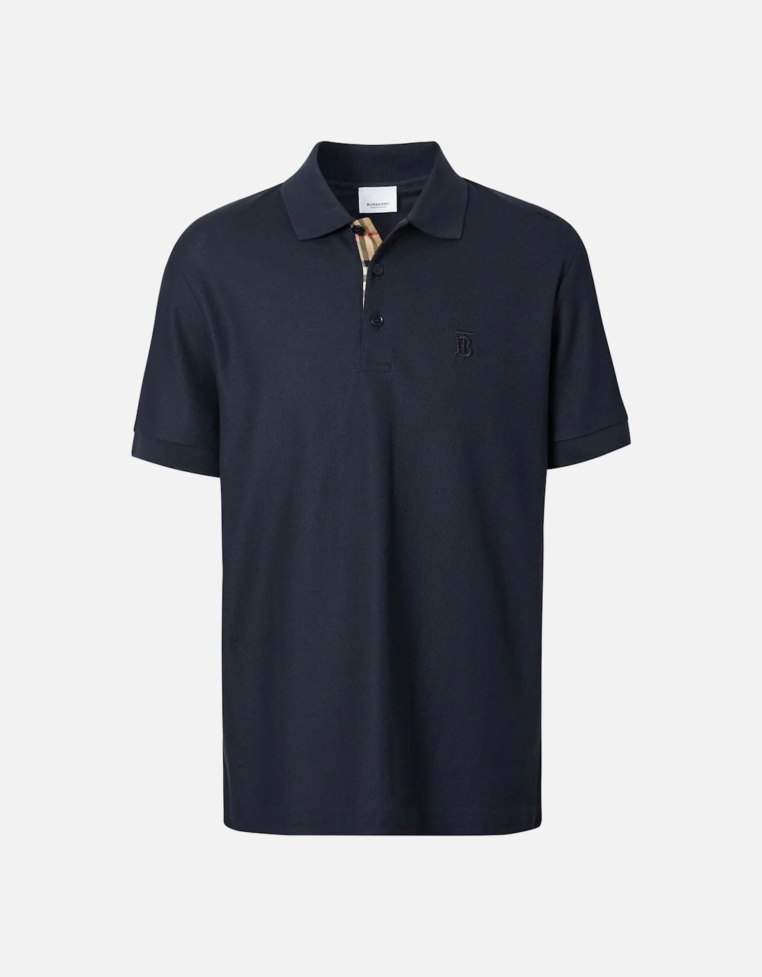 Monogram Polo Shirt Navy Blue, 5 of 4