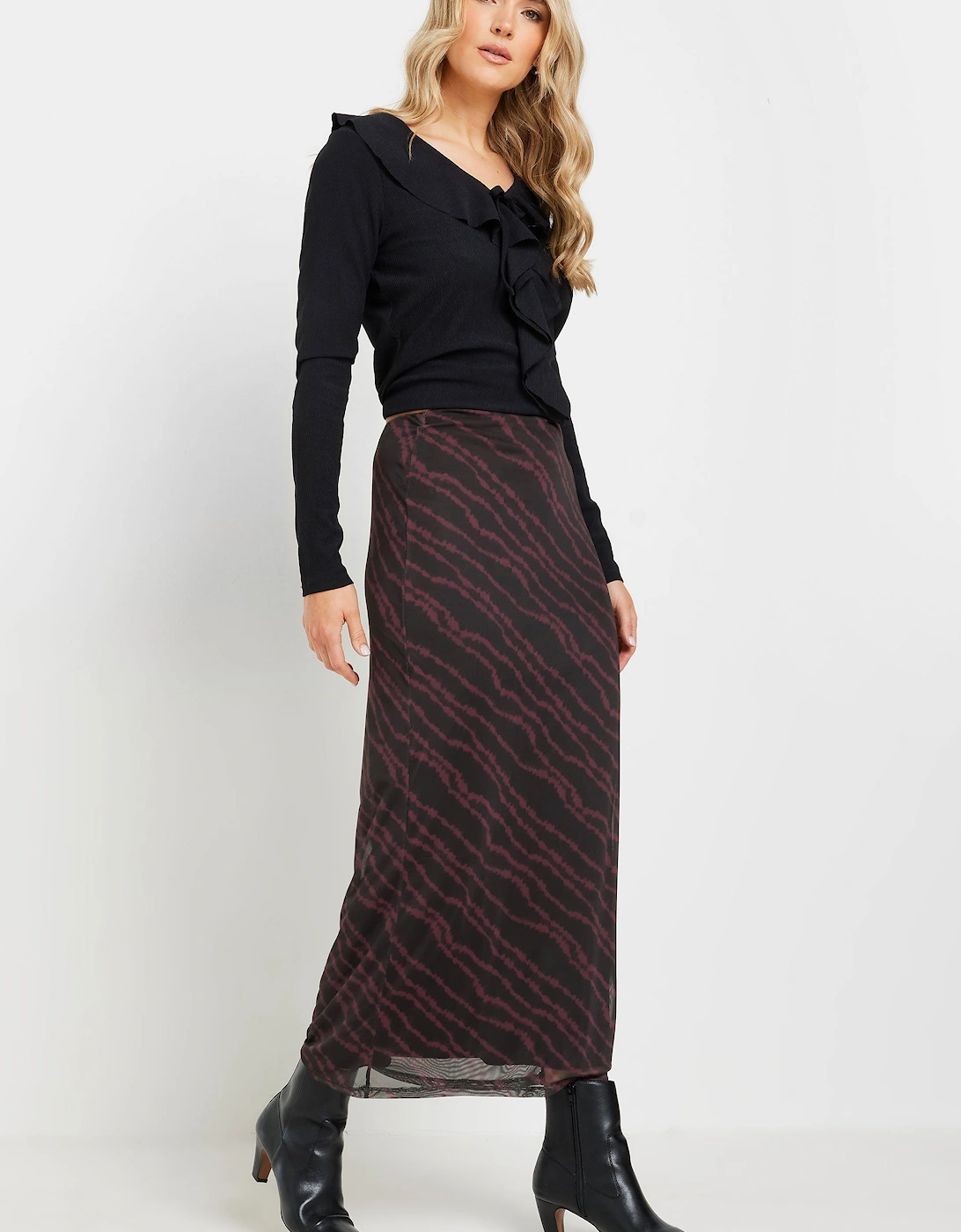 Tall Abstract Maxi Skirt, 2 of 1
