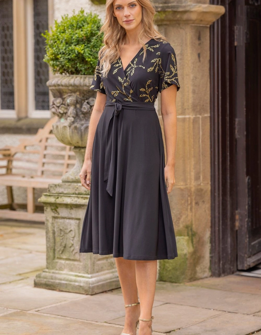 Embellished Jersey Dress, 2 of 1