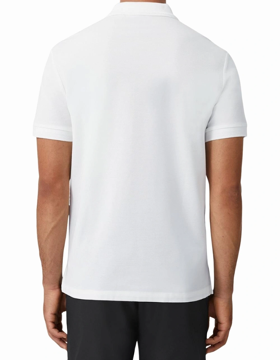 Monogram Polo Shirt White