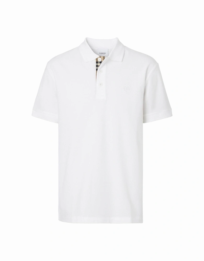 Monogram Polo Shirt White
