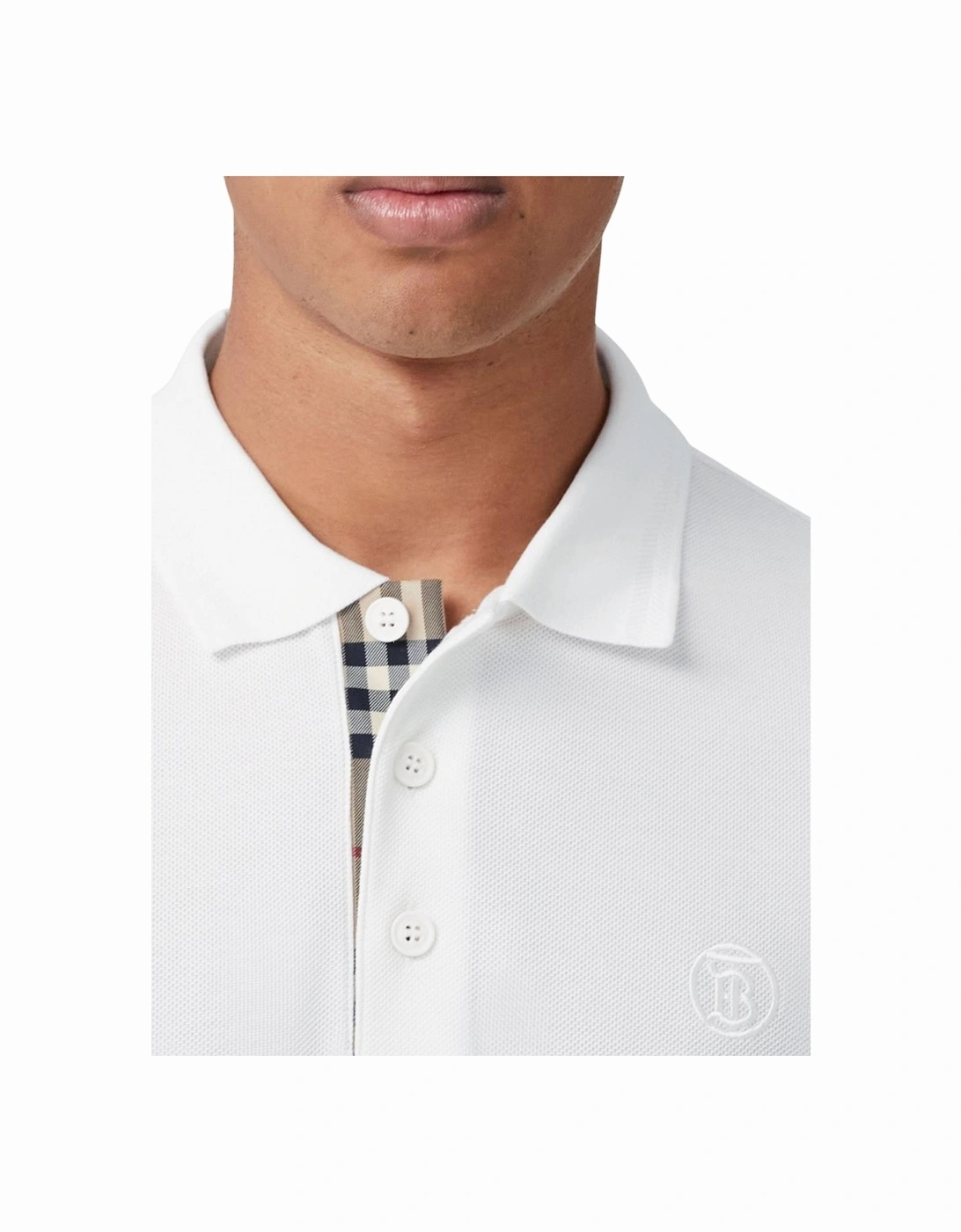 Monogram Polo Shirt White