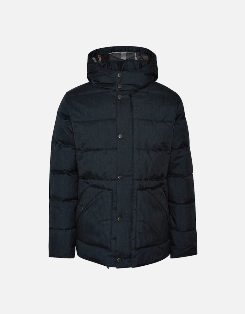 Brampton Mens Puffer Jacket - Dark Navy/Midnight Oak