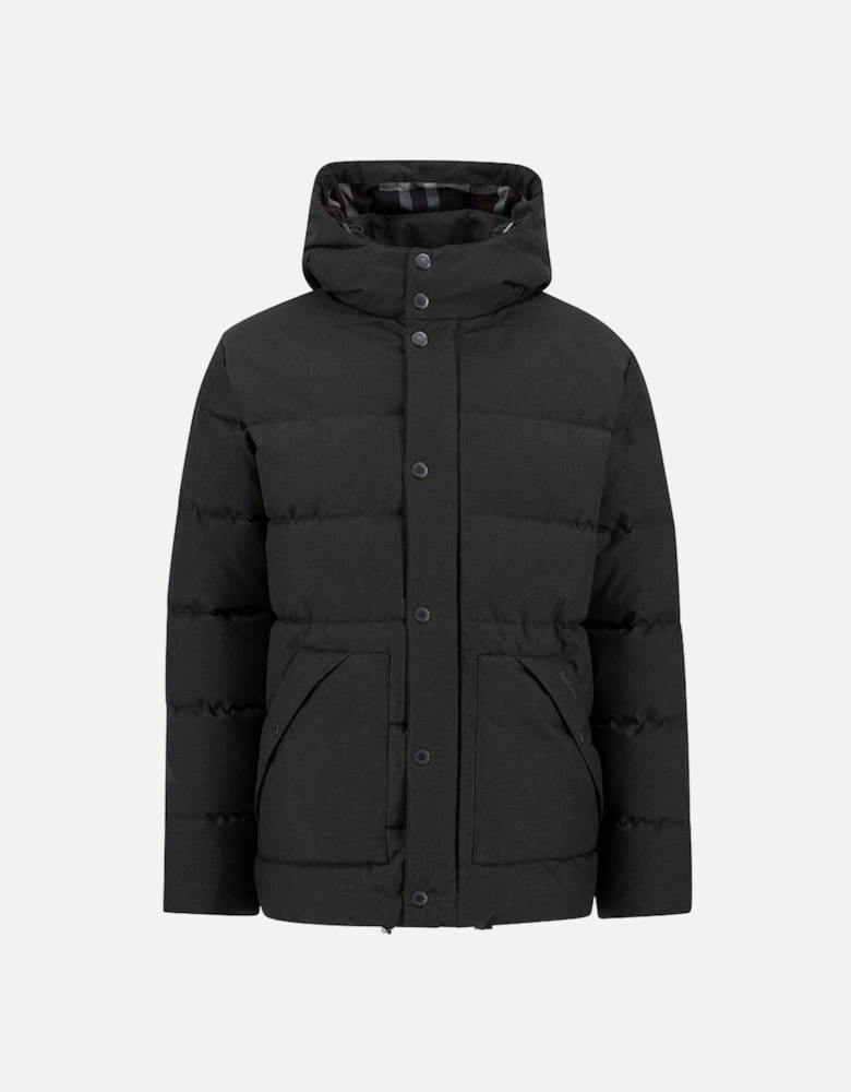 Brampton Mens Puffer Jacket - Charcoal/Midnight Oak