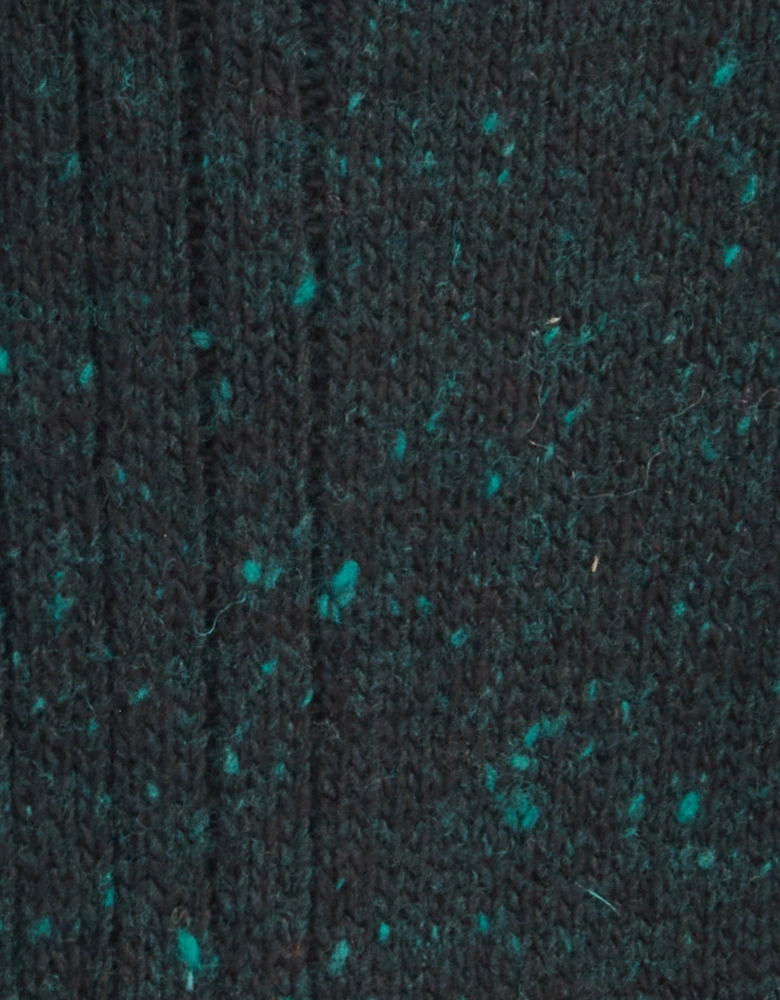 Houghton Mens Socks - Evergreen/Sandstone