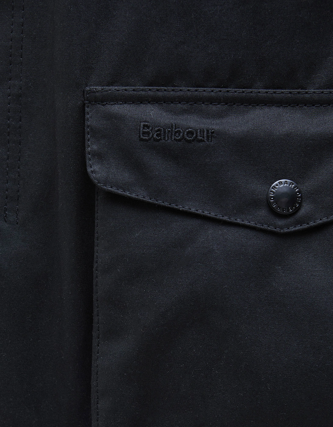 Ogston Mens Wax Jacket - Black/Classic
