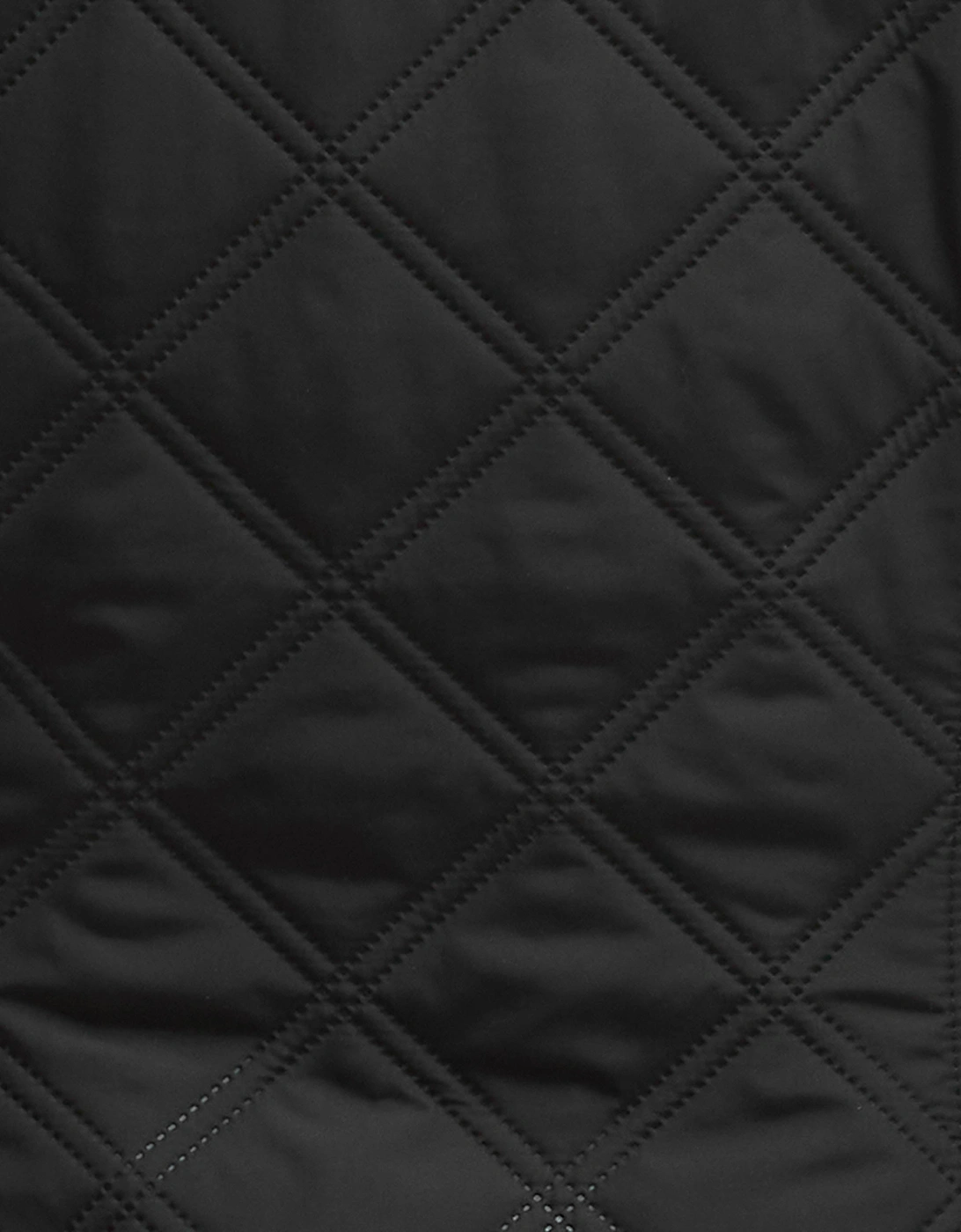 Halsey Womens Quilted Jacket - Black/Dusky Khaki