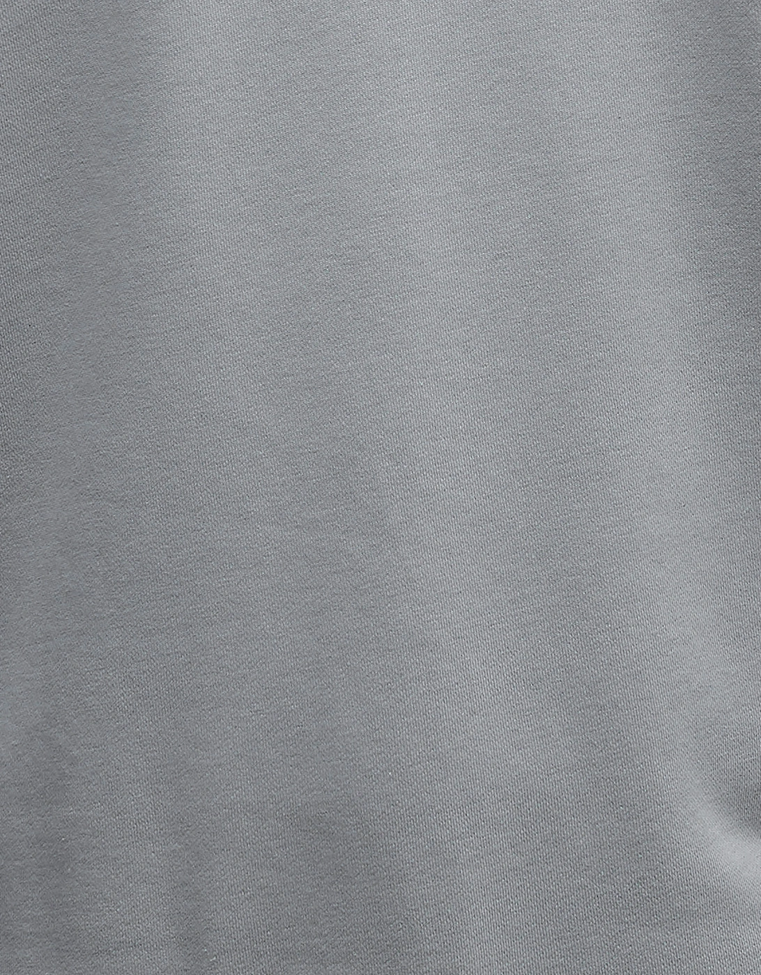 Outline Mens Funnel Neck Sweatshirt - Ultimate Grey