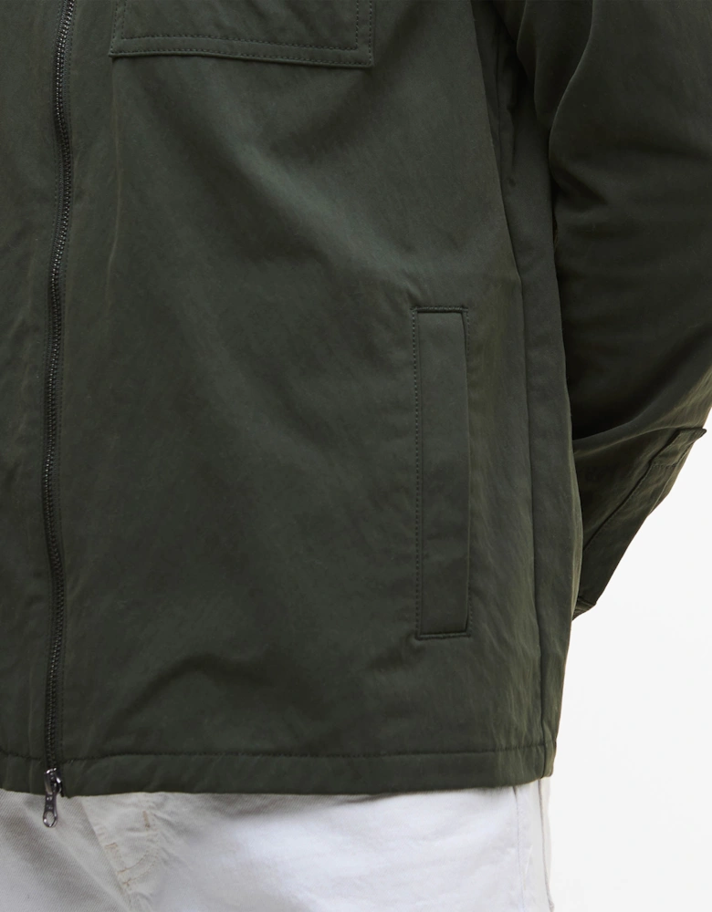 Maze Peached Mens Overshirt - Sage