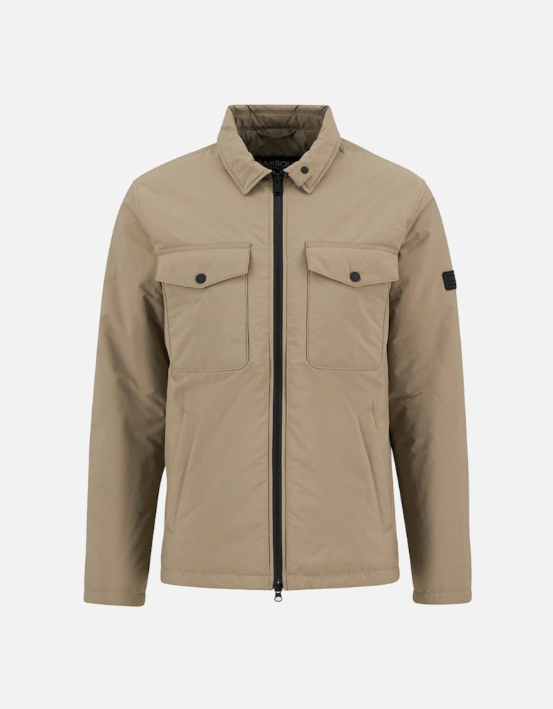 Distill Mens Quilted Jacket - Brindle