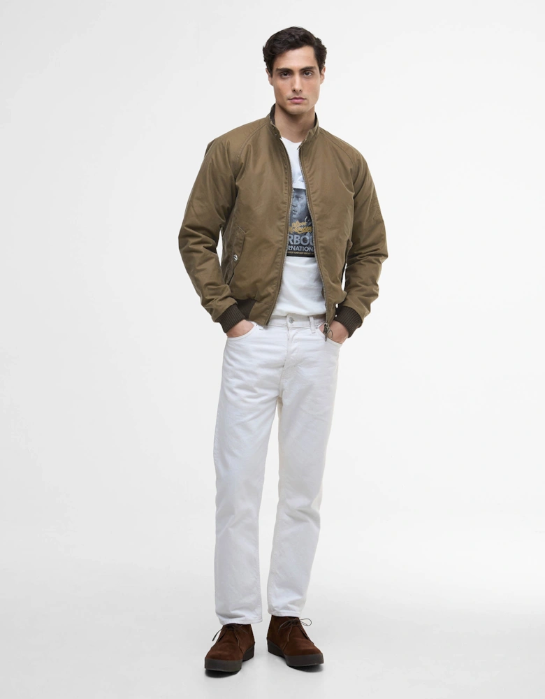 Merchant Mens Wax Jacket - Sand