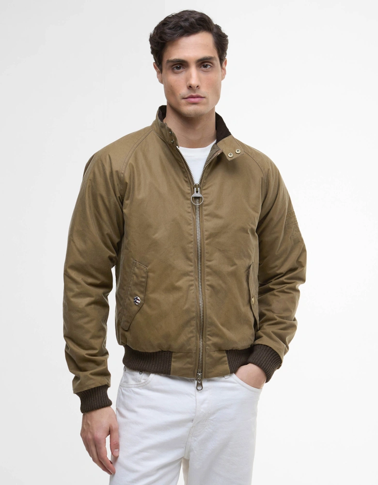 Merchant Mens Wax Jacket - Sand