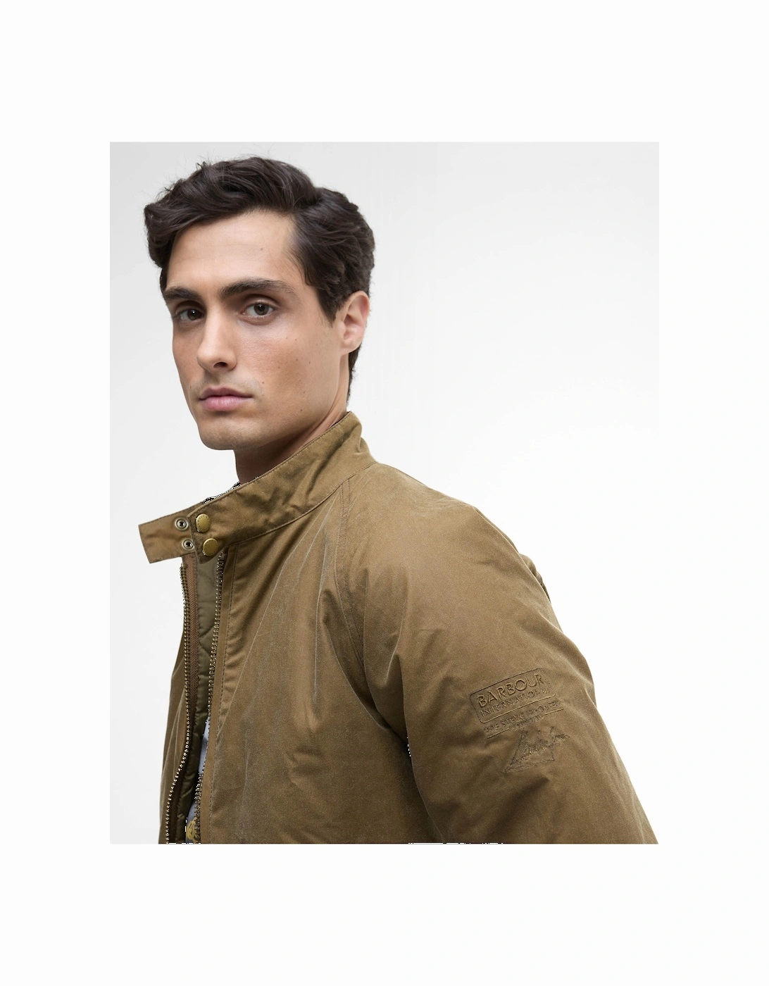 Merchant Mens Wax Jacket - Sand