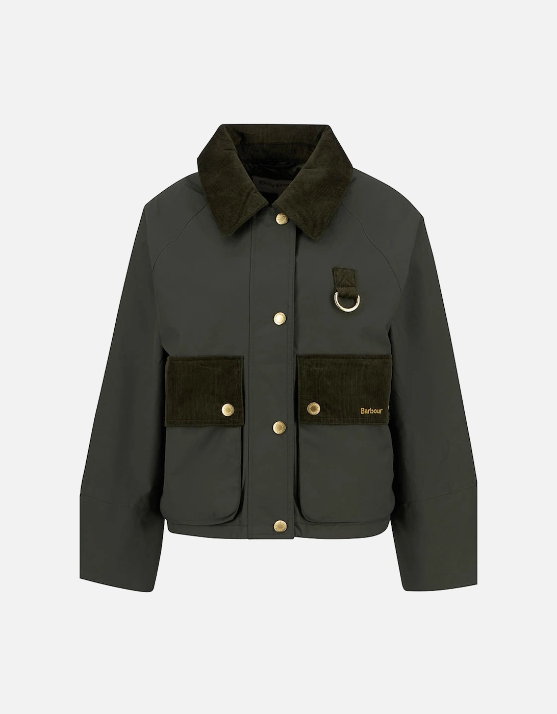 Phoebe Womens Casual Jacket - Olive, 2 of 1