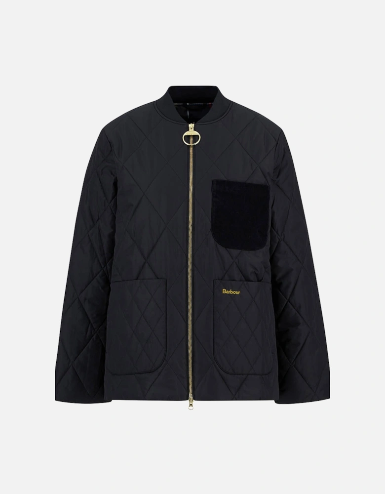 Leonie Womens Quilted Jacket - Black/Classic