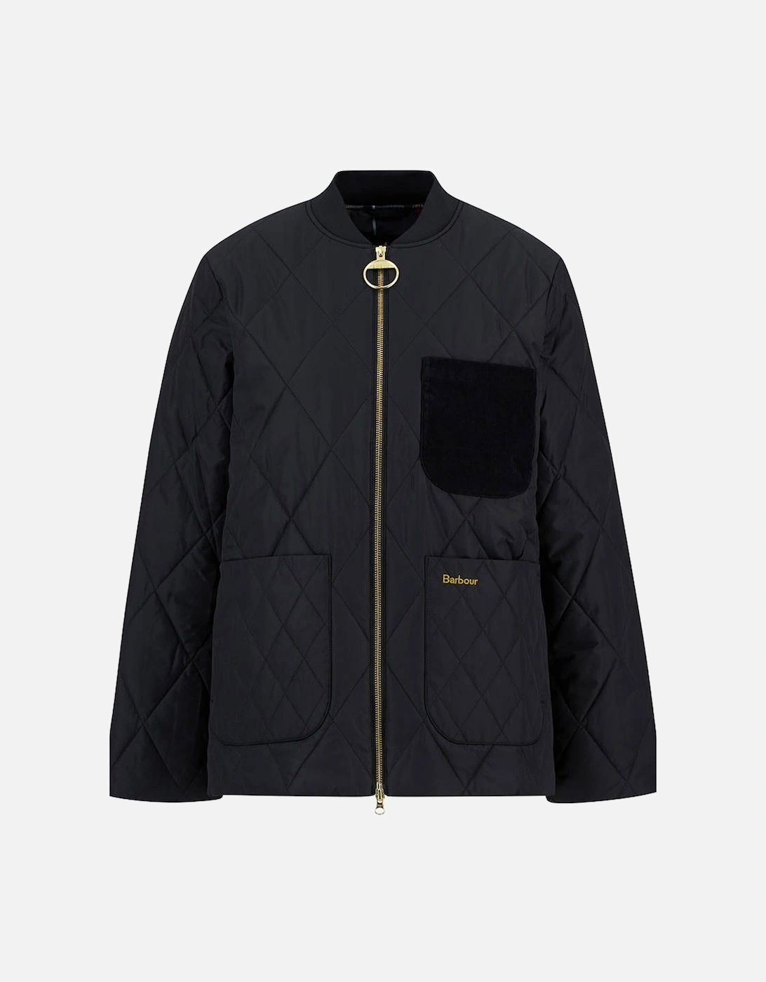 Leonie Womens Quilted Jacket - Black/Classic, 2 of 1