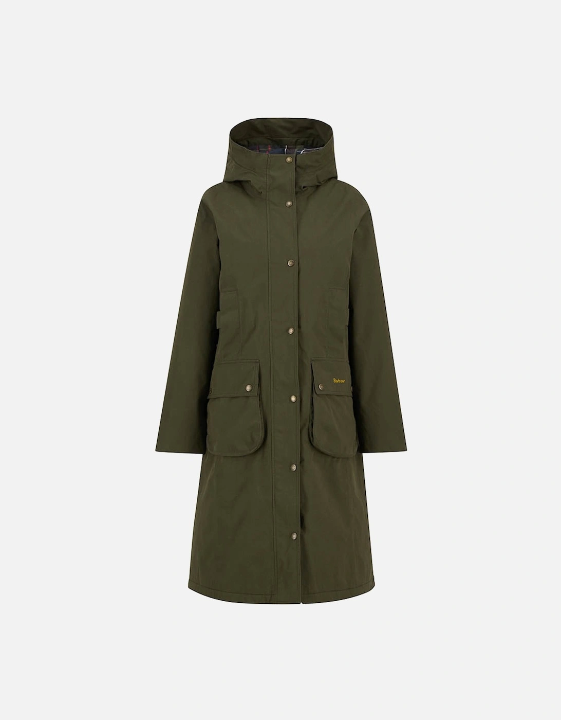 Bamburgh Womens Waterproof Jacket - Olive/Classic, 2 of 1