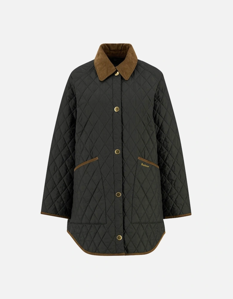 OS Liddesdale Womens Quilted Jacket - Sage/Ancient