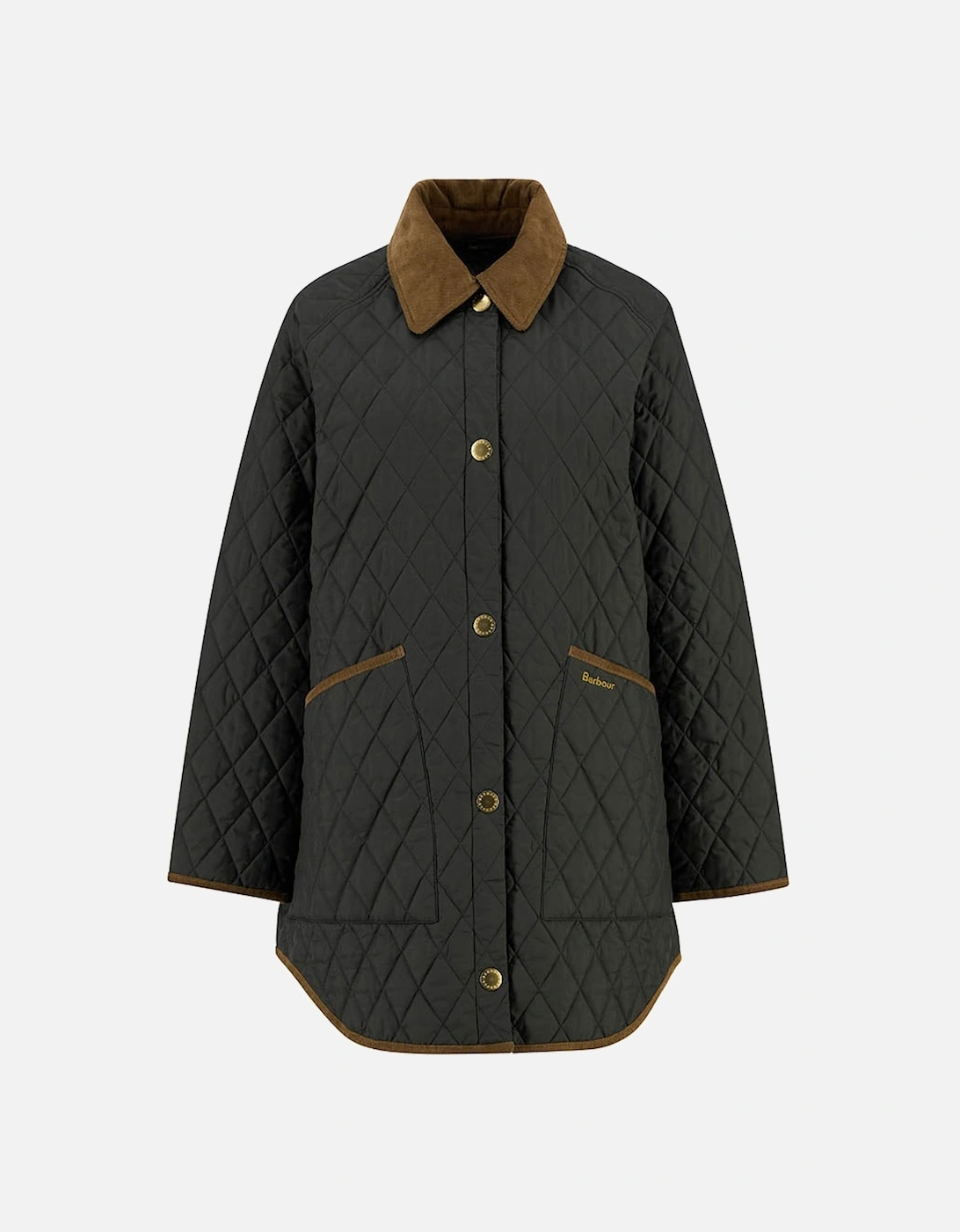 OS Liddesdale Womens Quilted Jacket - Sage/Ancient, 2 of 1