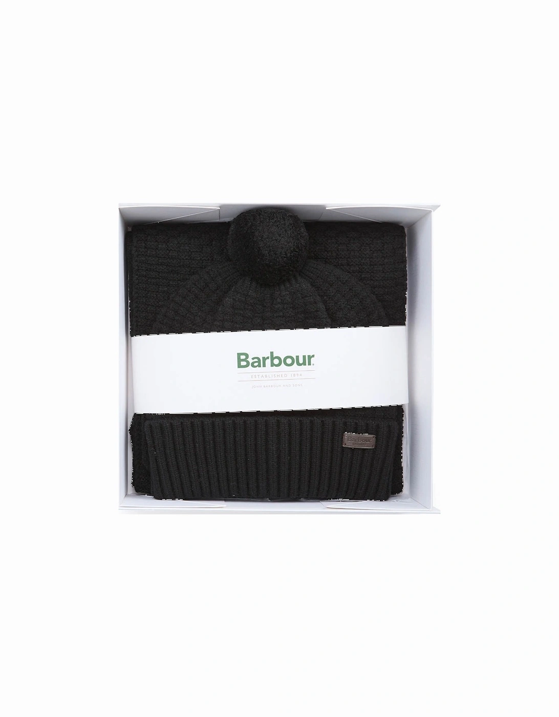 Ramside Mens Beanie And Scarf Gift Set - Black, 2 of 1