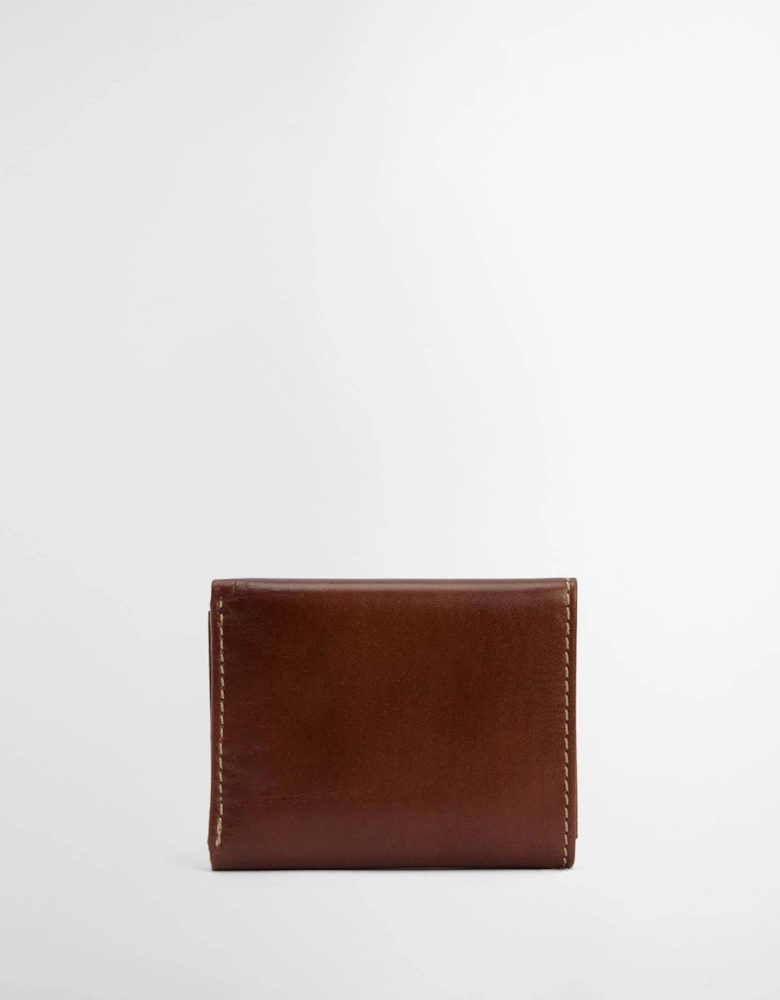 Bywell Mens Leather Bi Fold Wallet - Heritage Brown
