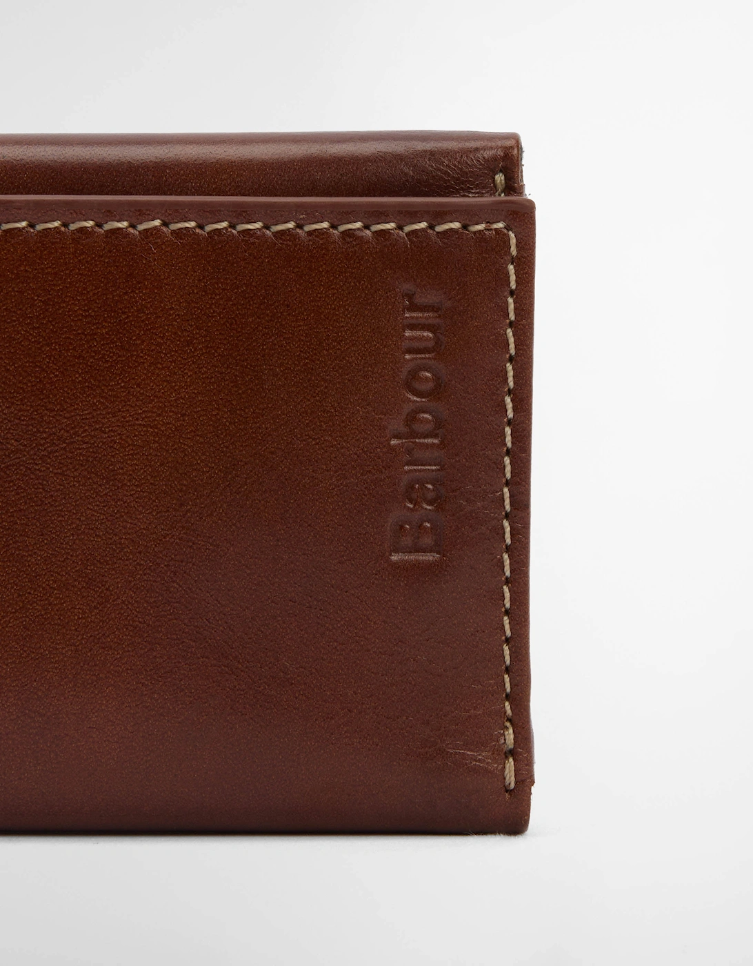Bywell Mens Leather Bi Fold Wallet - Heritage Brown