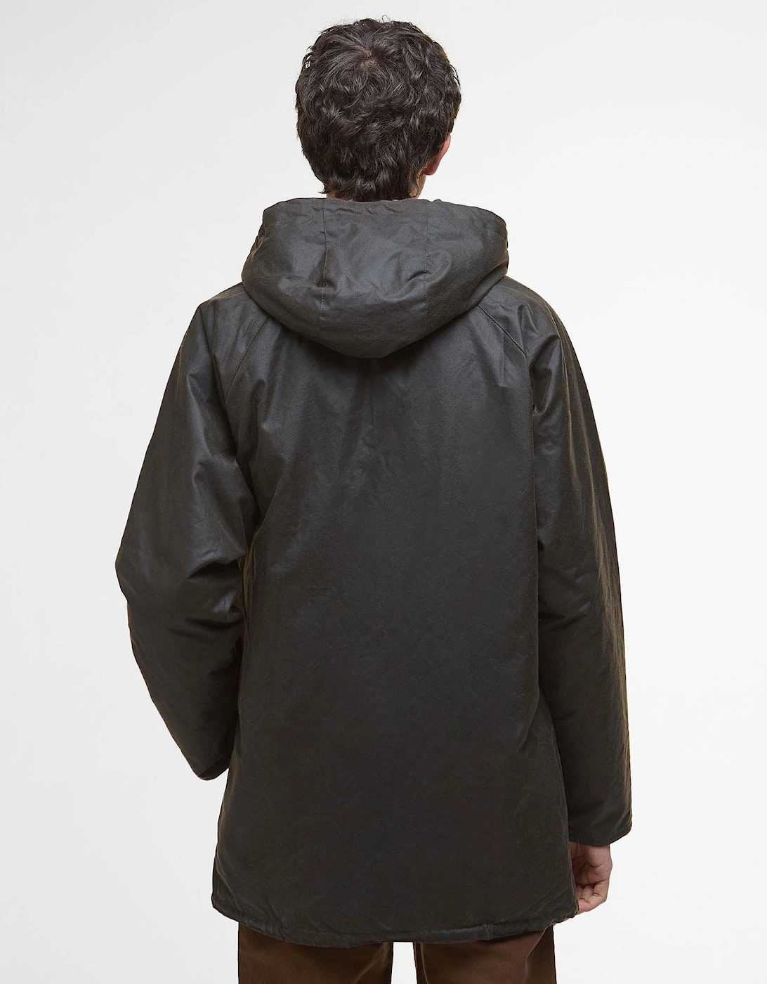 Bedale Mens Wax Parka - Olive