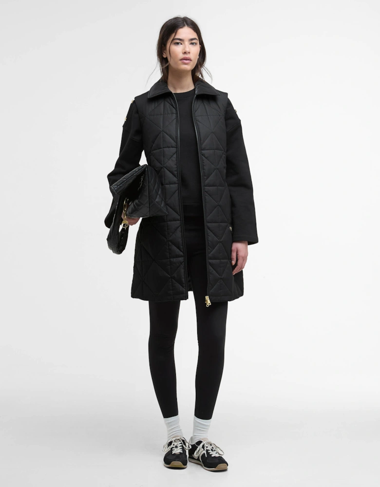 Reno Womens Quilted Gilet - Black