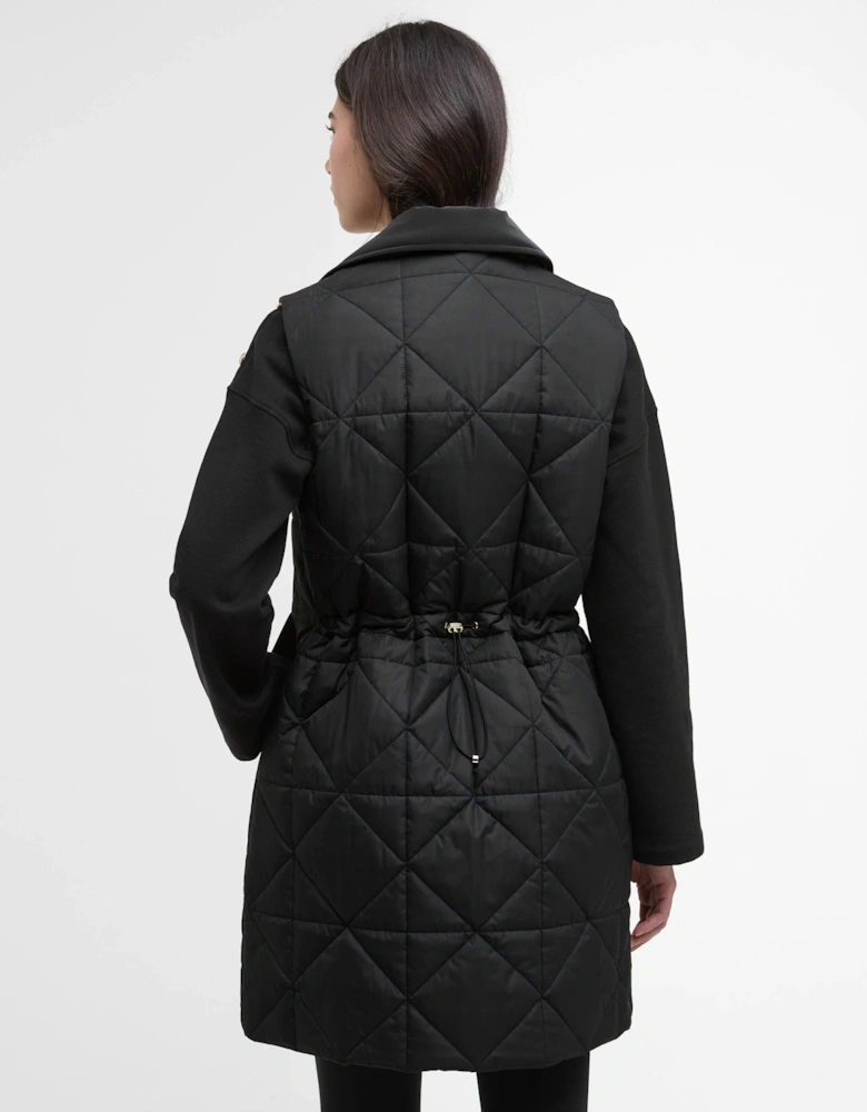 Reno Womens Quilted Gilet - Black
