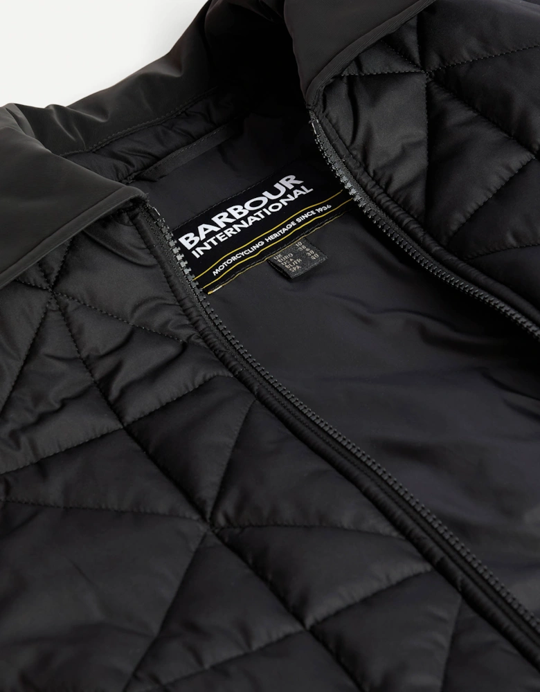 Reno Womens Quilted Gilet - Black